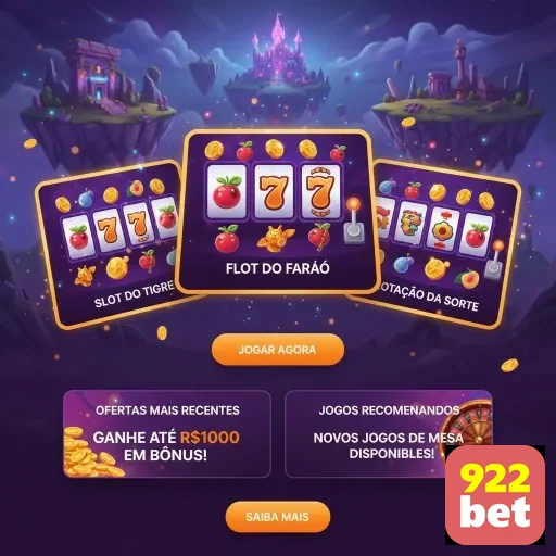 Ilustração de Atraentes Jogos de Slots para Todos os Jogadores