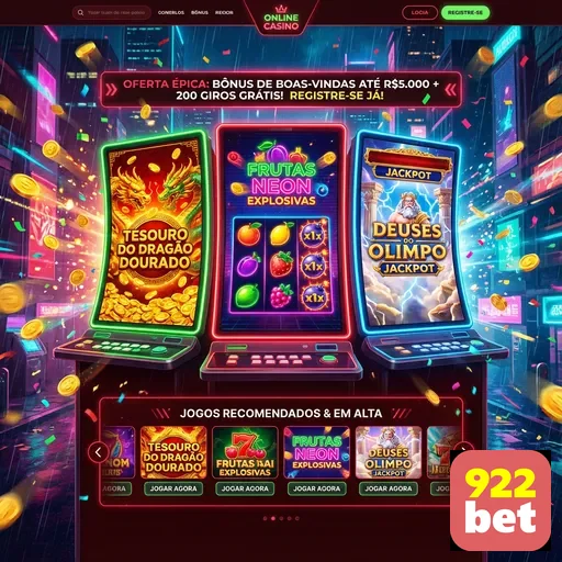 Ilustração de Experimente Nossos Jogos de Slot Favoritos