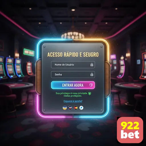 Jogador VIP desfrutando de slots ao vivo na 922bet