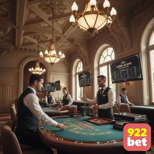 Jogos ao vivo e slots emocionantes na 922bet
